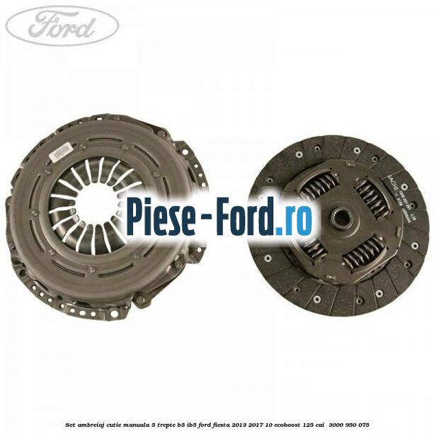 Set ambreiaj, cutie manuala 5 trepte B5/IB5 Ford Fiesta 2013-2017 1.0 EcoBoost 125 cai #A2F106568A